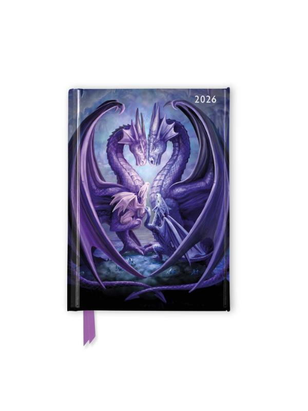 Anne Stokes: Raising Dragons 2026 Luxury Pocket Diary Planner - Week to View