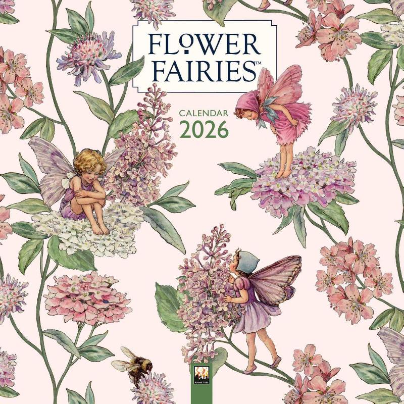 Flower Fairies Wall Calendar 2026 (Art Calendar)