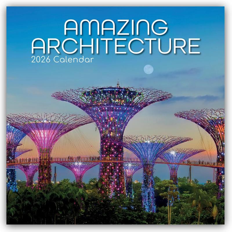 Amazing Architecture - Atemberaubende Architektur 2026 - 16-Monatskalender