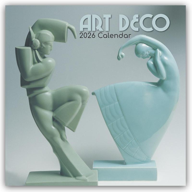 Art Deco - Kunst 2026 - 16-Monatskalender