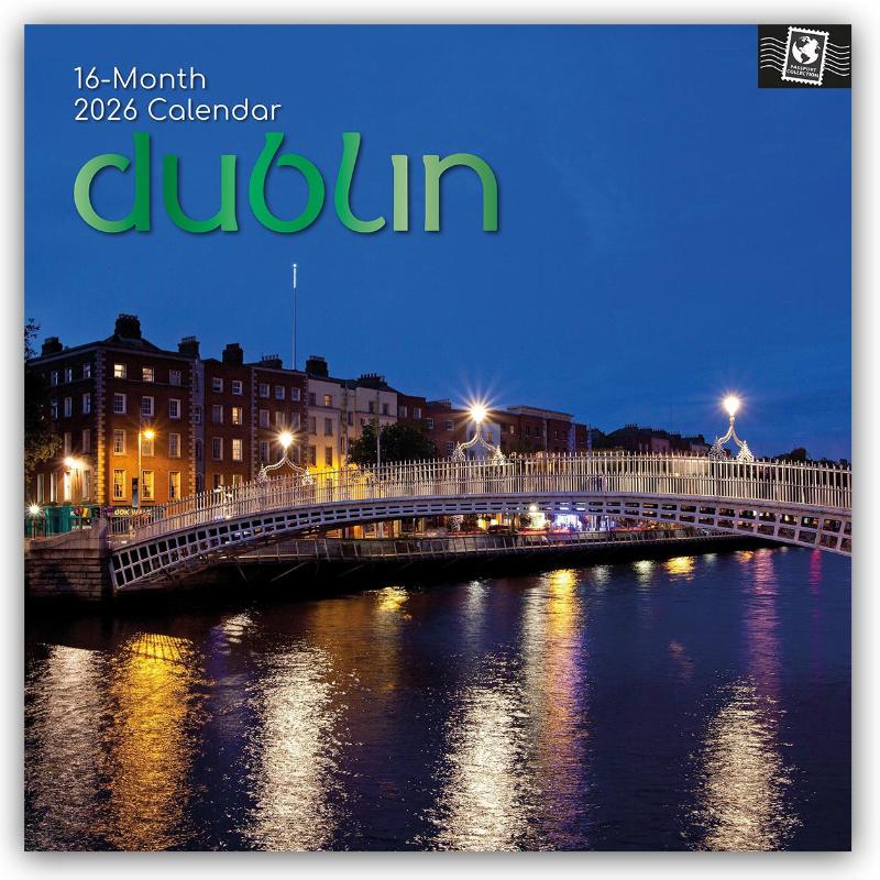 Dublin 2026 - 16-Monatskalender