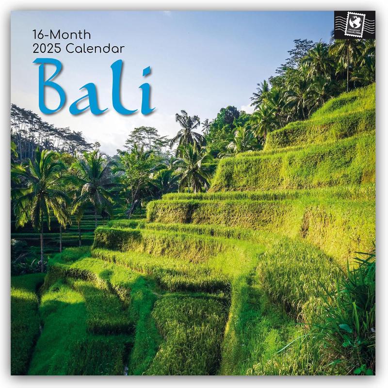 Bali 2025 - 16-Monatskalender