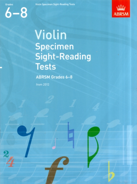 Violin Specimen Sight-Reading Tests Grades 6-8
