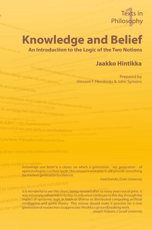 Knowledge and Belief