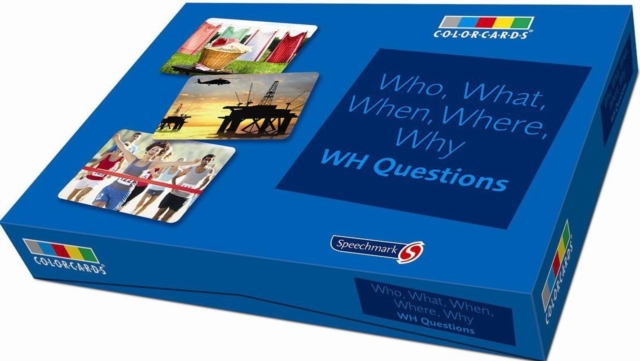 Who, What, When, Where Colorcards -Interrogative Pronouns