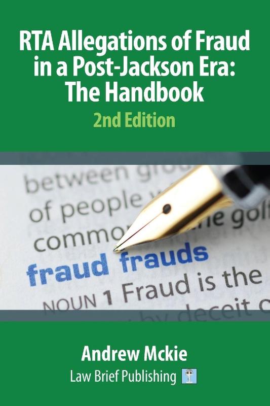 RTA Allegations of Fraud in a Post-Jackson Era: The Handbook