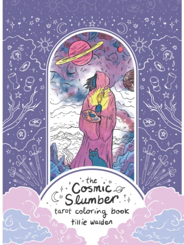 The Cosmic Slumber Tarot Coloring Book