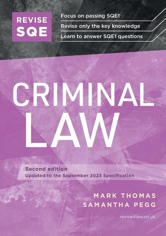 Revise SQE Criminal Law