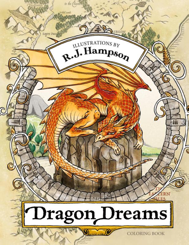 Dragon Dreams Coloring Book