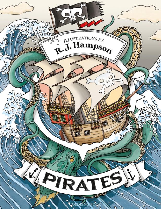 Pirates Coloring Book