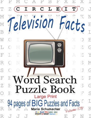 Circle It, Television Facts, Word Search, Puzzle Book