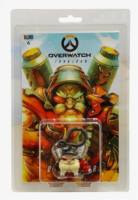 Overwatch Torbjorn Comic Book and Backpack Hanger