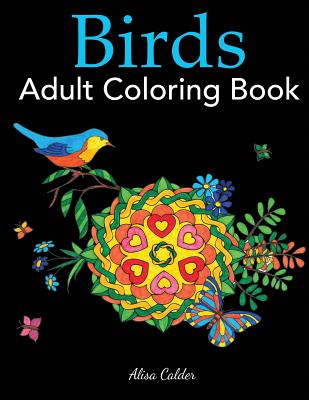 Birds Adult Coloring Book