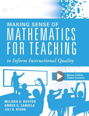 Making Sense of Mathematics for Teaching to Inform Instructional Quality: (Applying the Tqe Process in Teachers' Math Strategies)