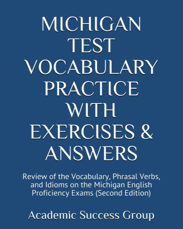 Michigan Test Vocabulary Practice with Exercises and Answers