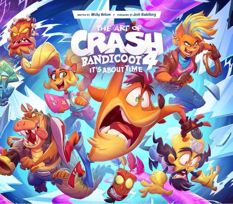 ART OF CRASH BANDICOOT 4 ITS A