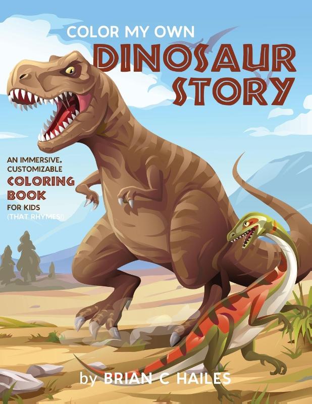 Color My Own Dinosaur Story