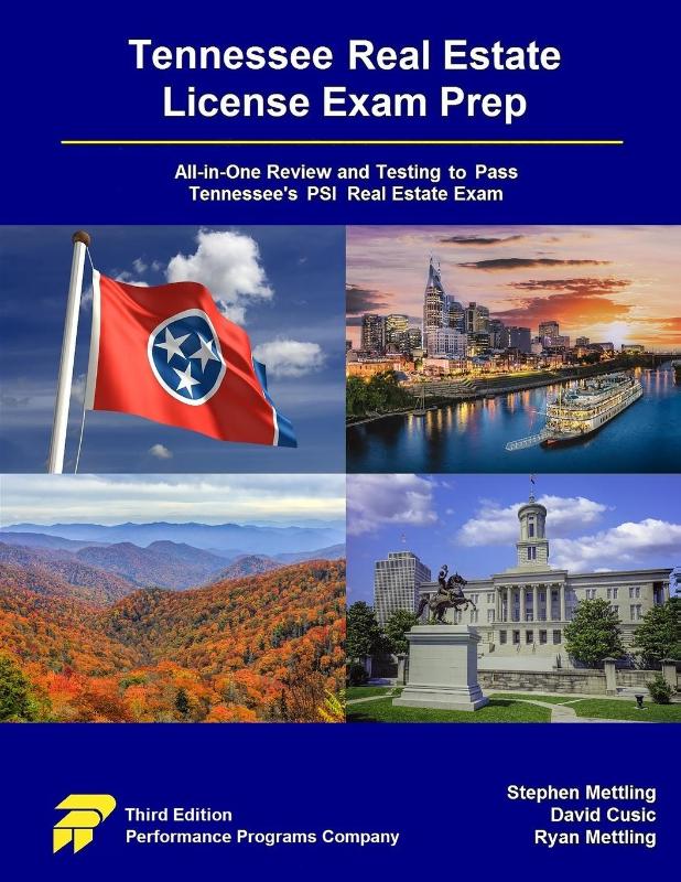 Tennessee Real Estate License Exam Prep