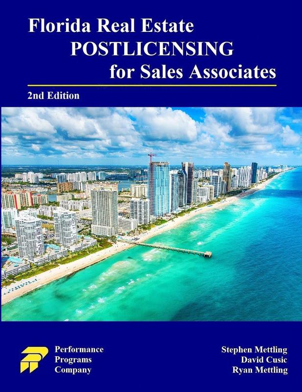 Florida Real Estate Postlicensing for Sales Associates