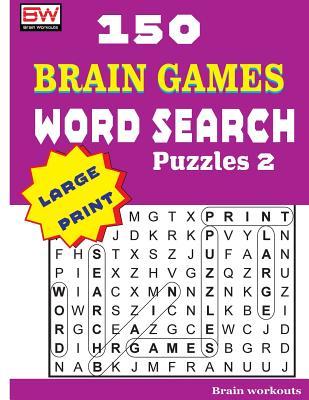 150 Brain Games - WORD SEARCH Puzzles 2