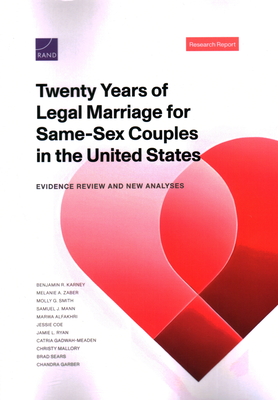 Twenty Years of Legal Marriage for Same-Sex Couples in the United States: Evidence Review and New Analyses