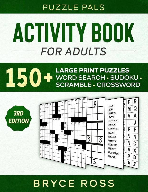 ACTIVITY BOOK FOR ADULTS
