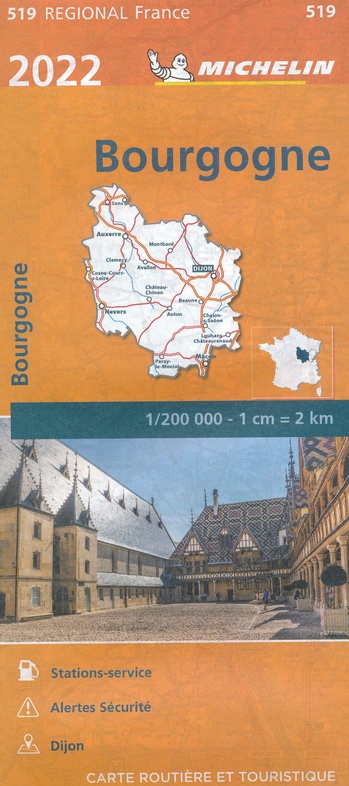 Michelin 519 Bourgogne 2022