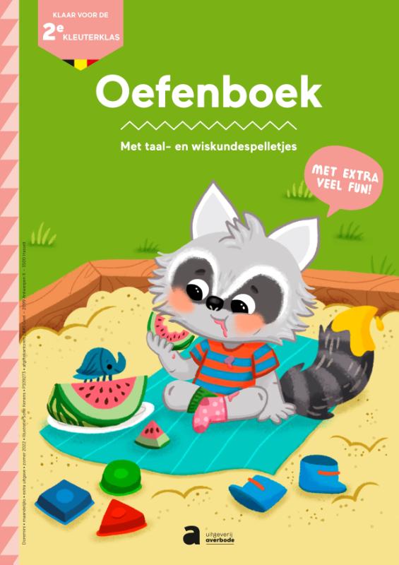 Oefenboek - Klaar voor de 2e kleuterklas