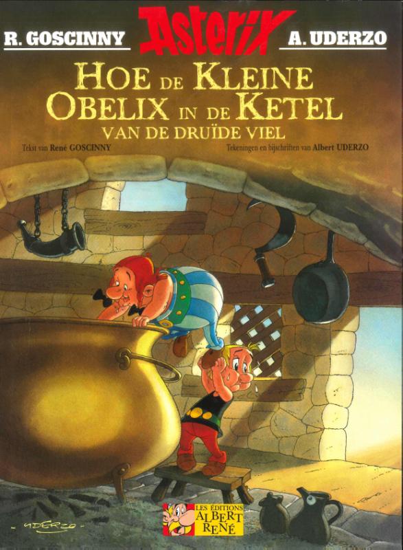 Asterix - hoe de kleine obelix in de ketel van de druïde viel (geïllustreerd album)
