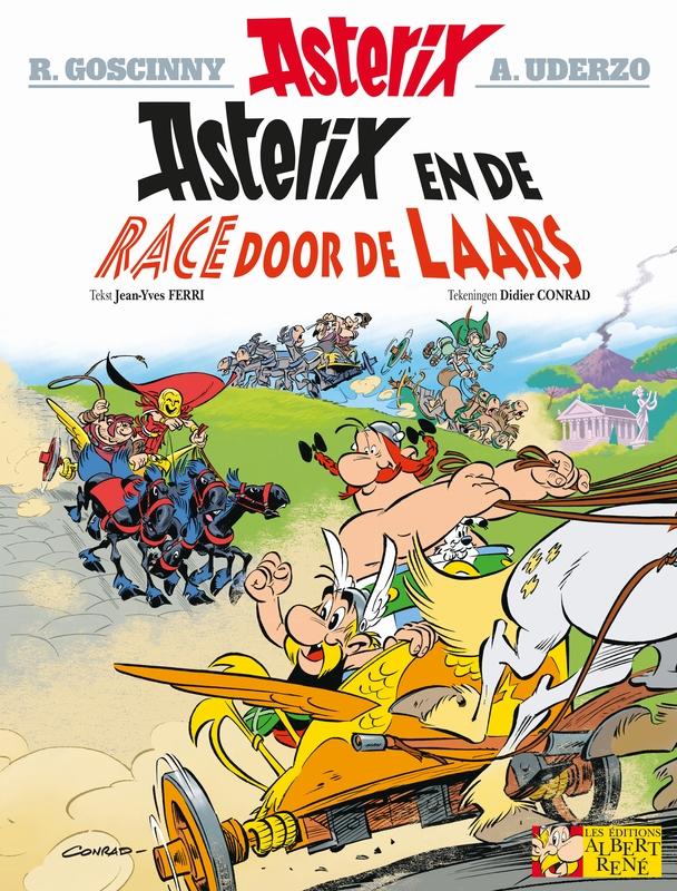 Asterix 37. asterix en de race door de laars