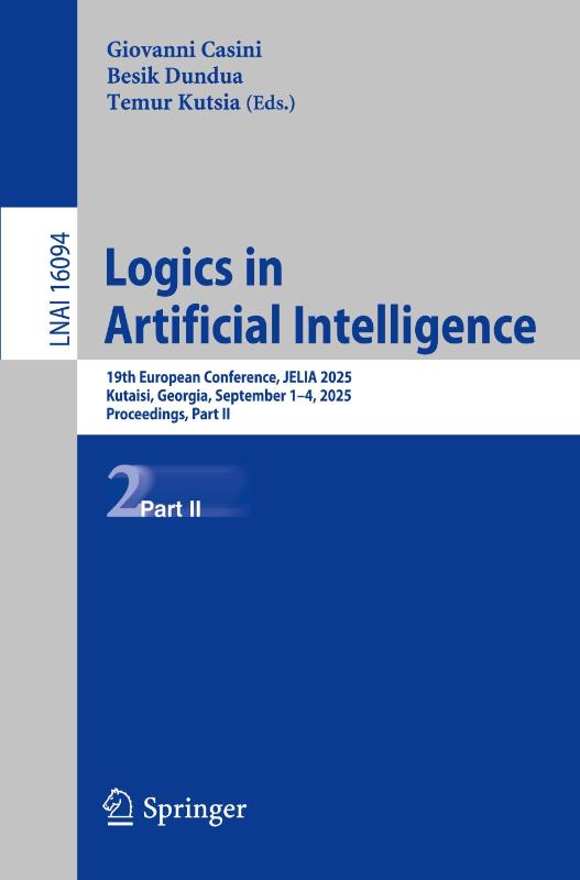 Logics in Artificial Intelligence