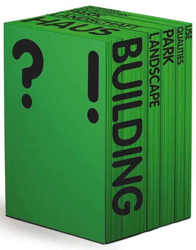 Landscape for Architects / Landschaft fur Architekten / Paisaje para arquitectos