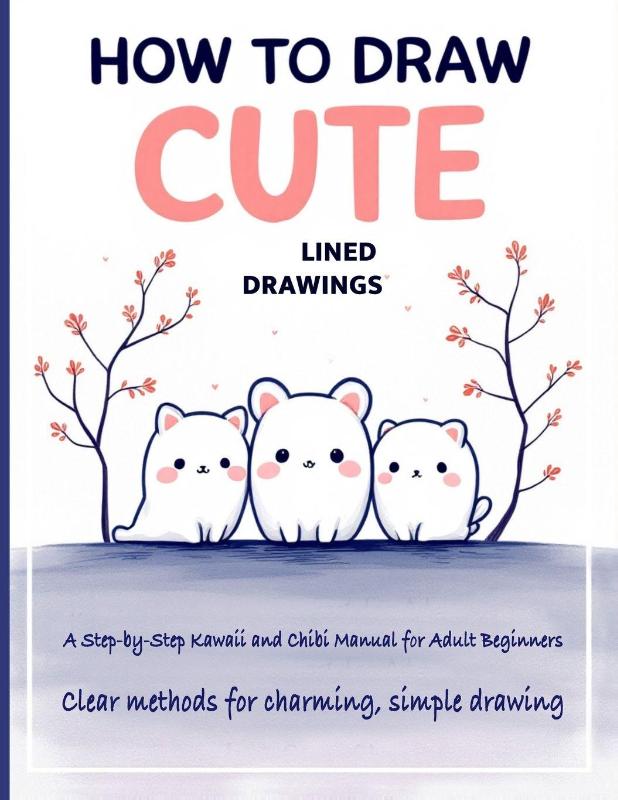 How to Draw Cute Lined Drawings