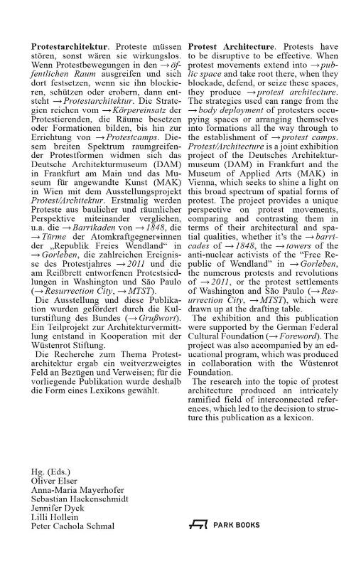 Protest Architecture