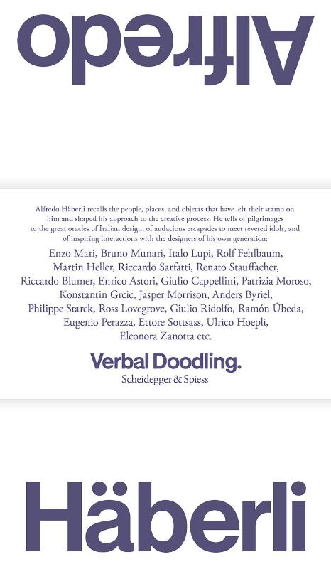 Alfredo Haberli – Verbal Doodling