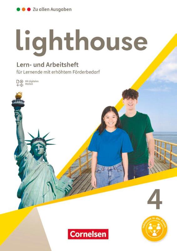 Lighthouse Band 4: 8. Schuljahr - Zu allen Ausgaben - Lern- und Arbeitsheft