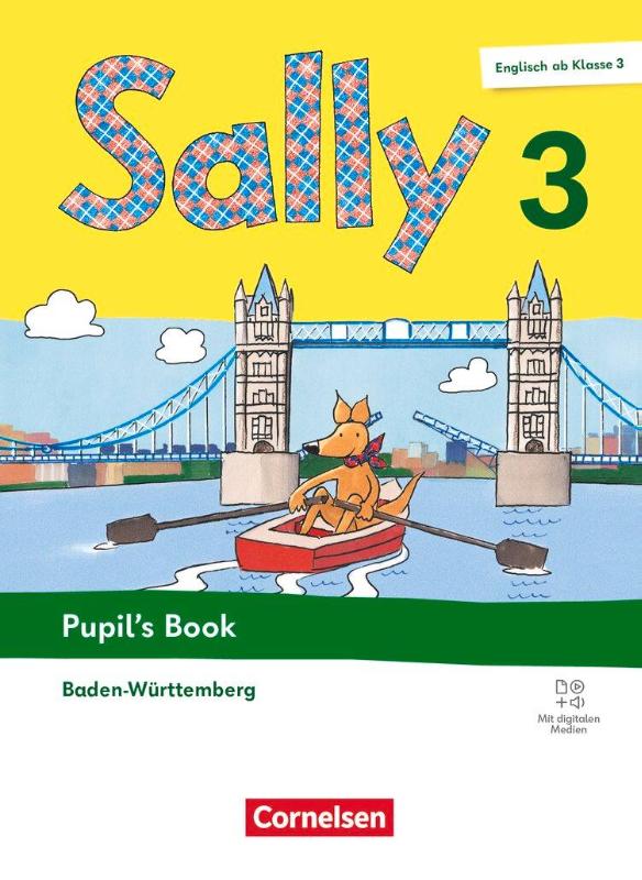 Sally 3. Schuljahr - Englisch ab Klasse 3 - Ausgabe Baden-Württemberg 2025 - Pupil's Book