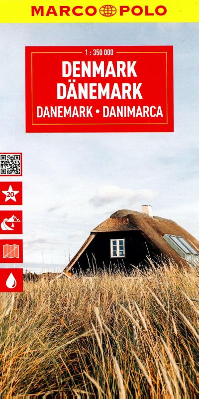 Marco Polo Wegenkaart Denemarken