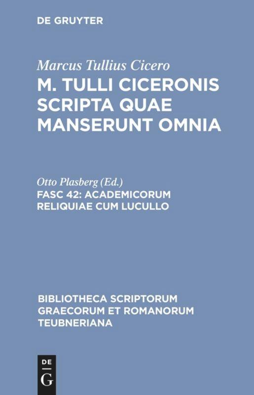 Scripta Quae Manserunt Omnia, Pb