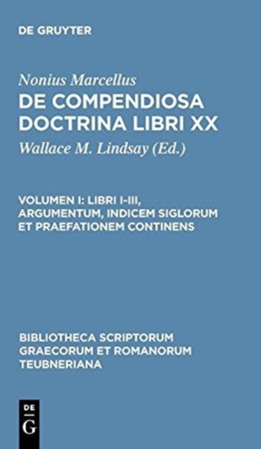 Nonius Marcellus: De Compendi CB