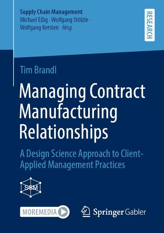 Managing Contract Manufacturing Relationships