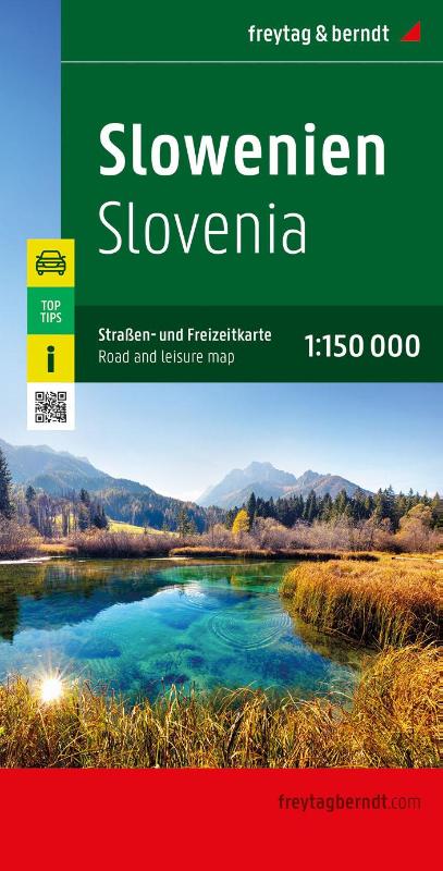 Slowenien, Straßen- und Freizeitkarte 1:150.000, freytag & berndt