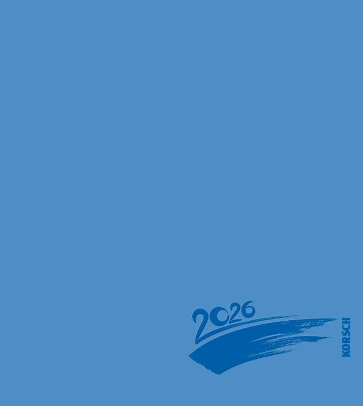 Foto-Malen-Basteln Bastelkalender blau 2026