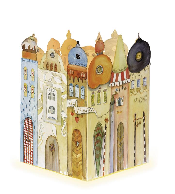 "Adventskalender ""Leuchtendes Städtchen"""