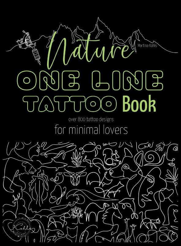 Nature One Line Tattoo Book