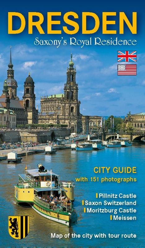 Stadtführer Dresden - die Sächsische Residenz - englische Ausgabe