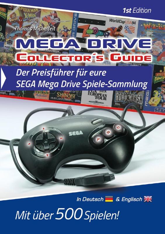 Mega Drive Collector´s Guide 1st Edition - Der Preisführer für eure SEGA Mega Drive Spiele-Sammlung