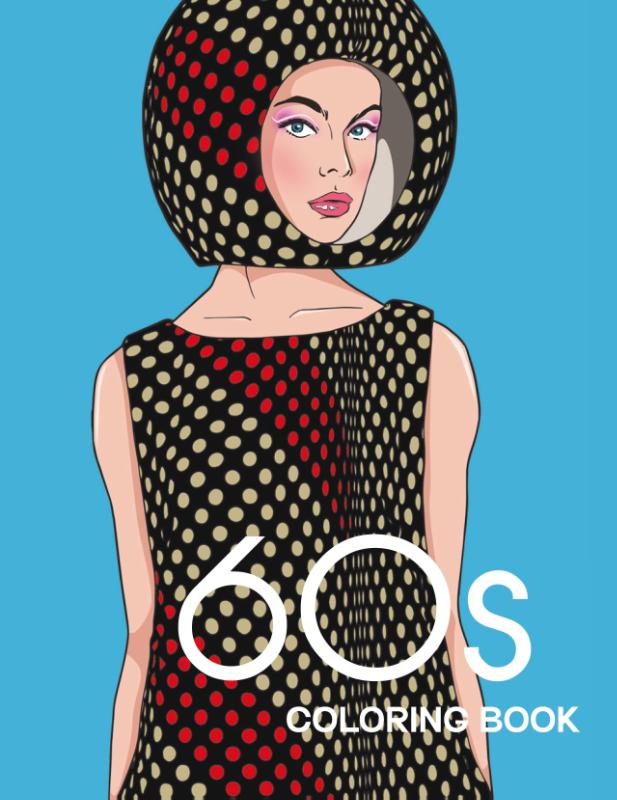 60s COLORING BOOK
