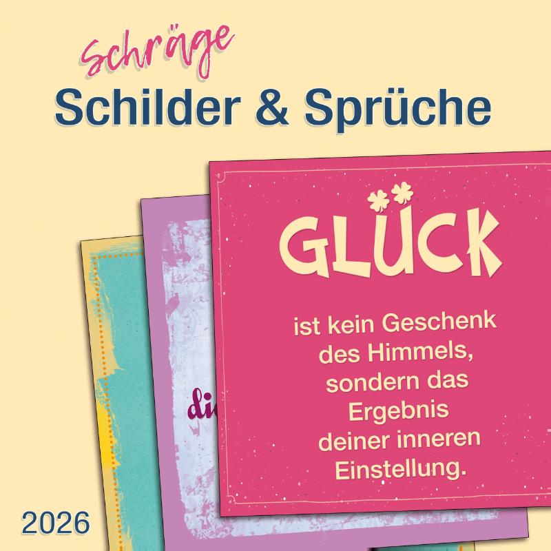 Planer mit Sprüchen 2026