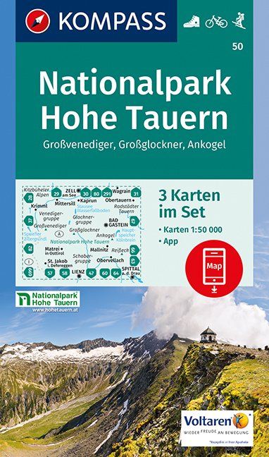 Kompass WK50 Nationalpark Hohe Tauern, Grossvenediger